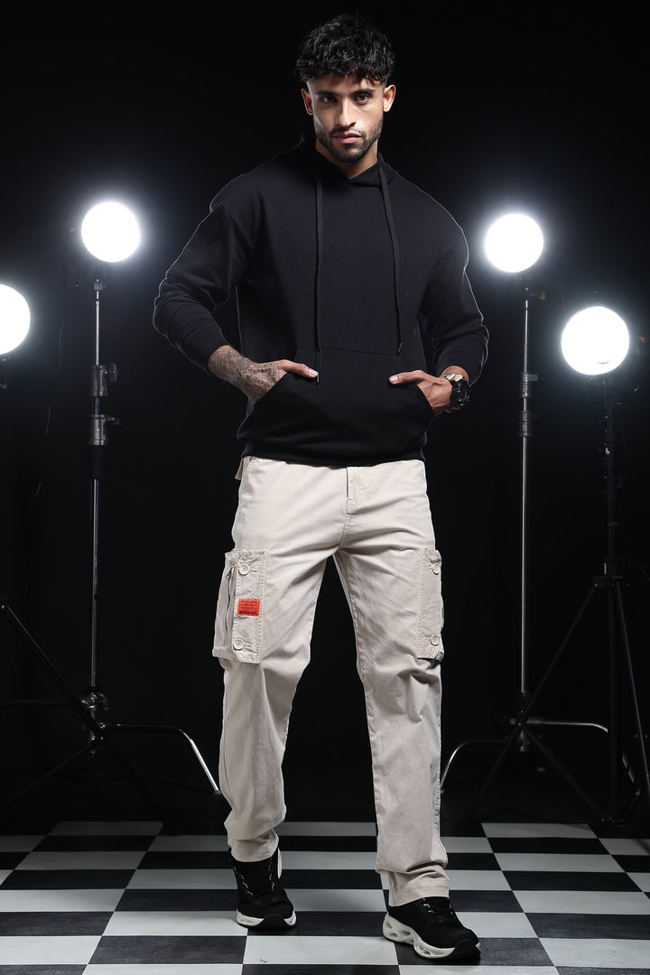 Solids: Black Hoodie