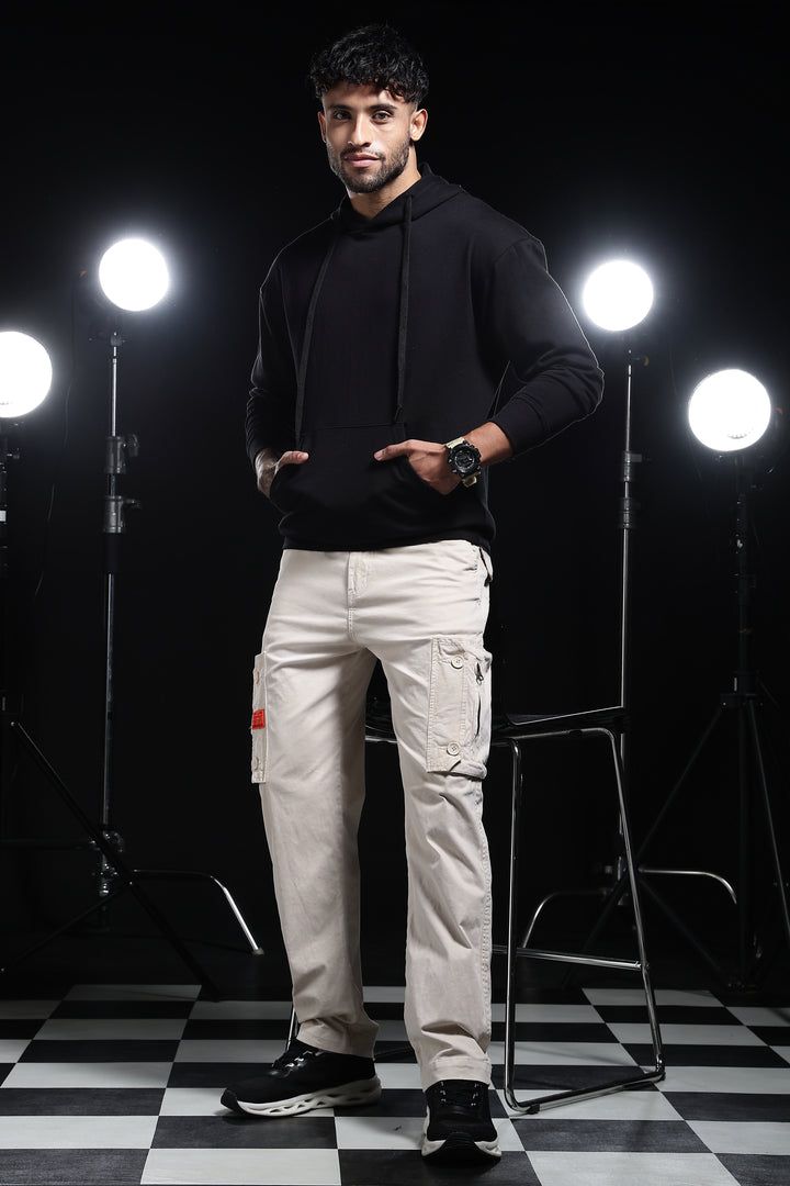 Solids: Black Hoodie