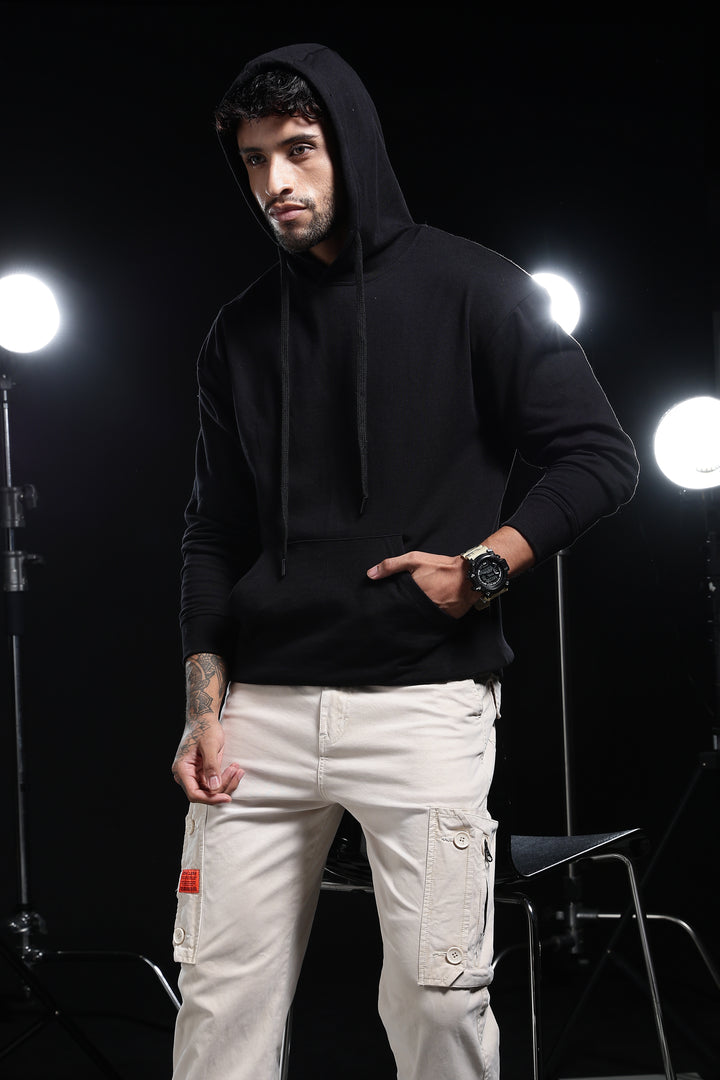 Solids: Black Hoodie