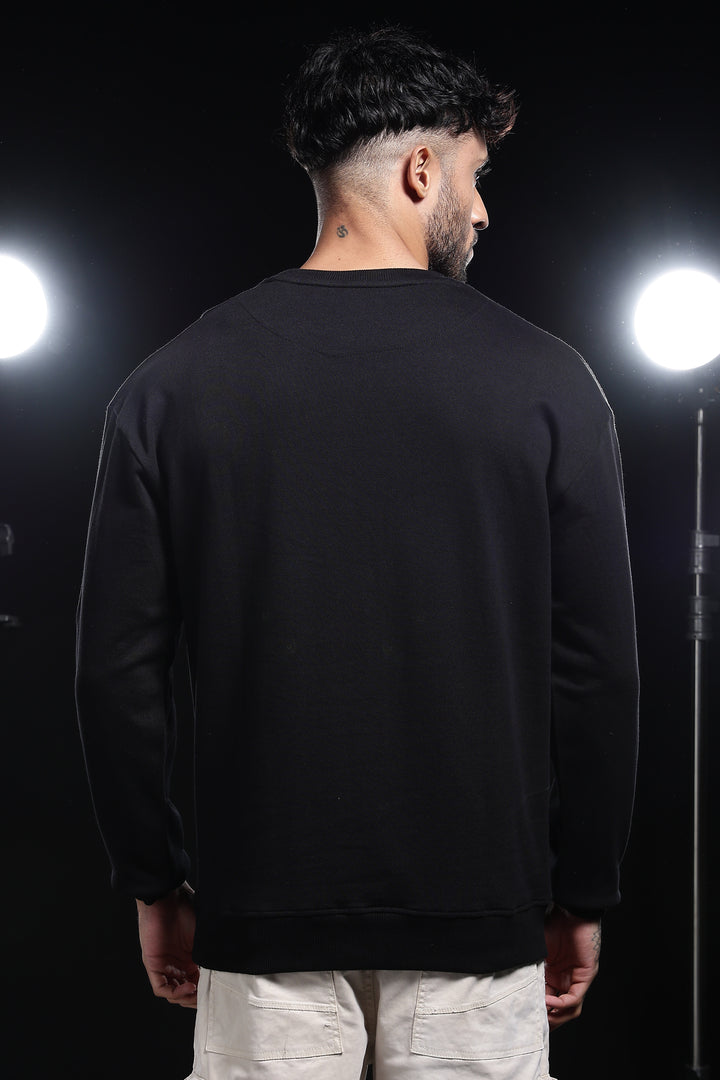 Solids: Black Sweatshirt