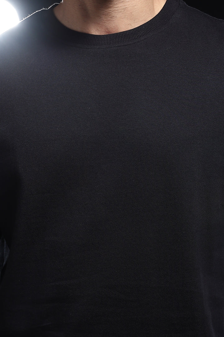 Solids: Black Sweatshirt