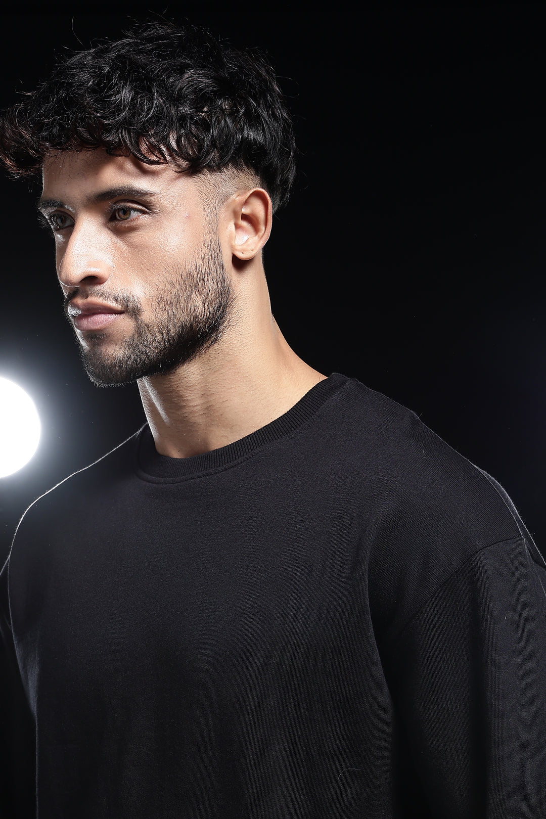 Solids: Black Sweatshirt
