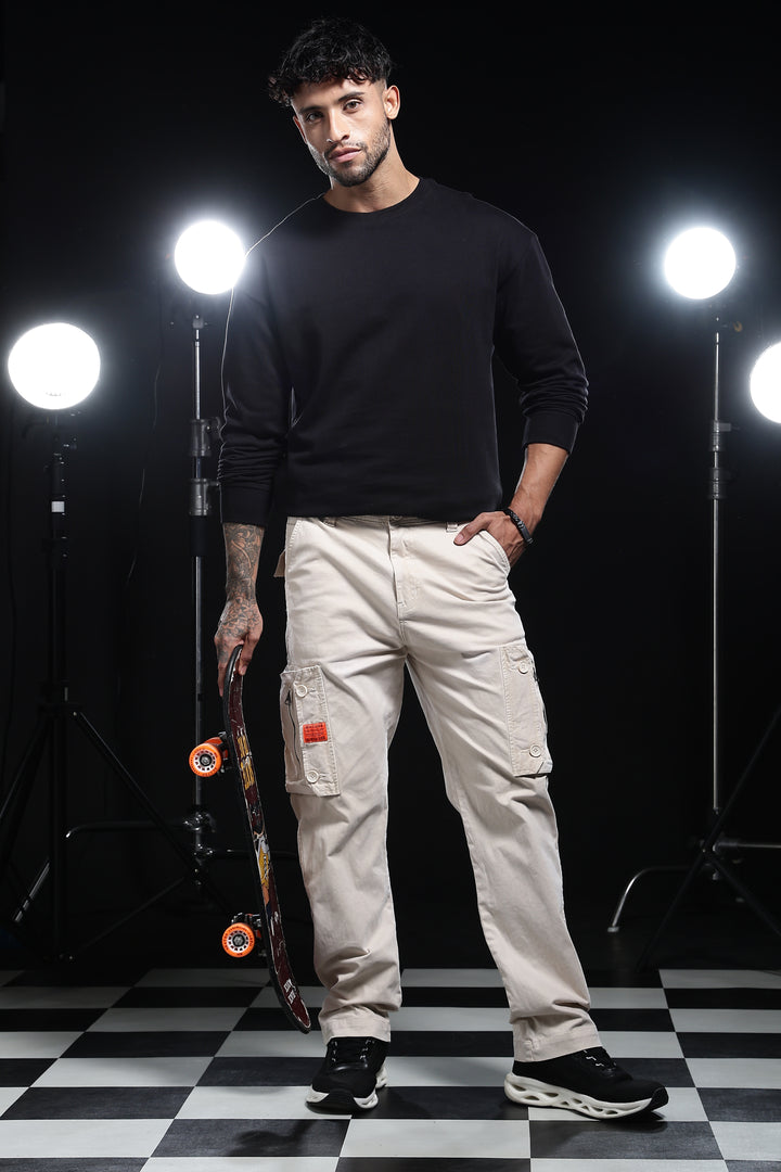Solids: Black Sweatshirt