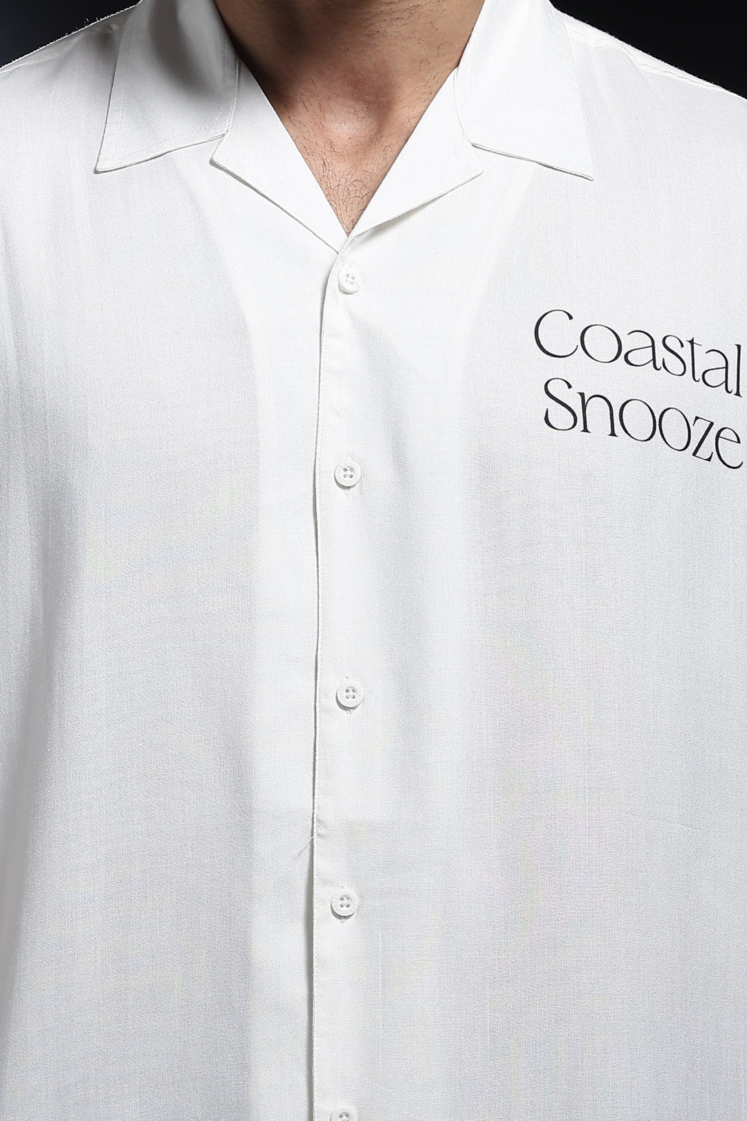 Coastal Snooze: Oversized Boxy Fit Shirt