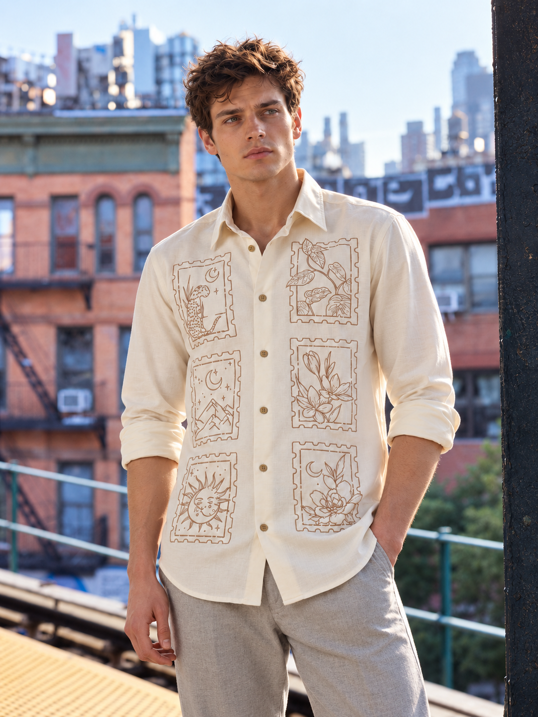 Embroidery: Frame Shirt