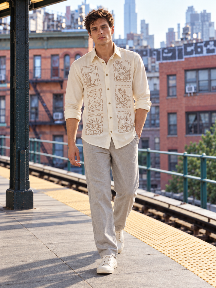 Embroidery: Frame Shirt