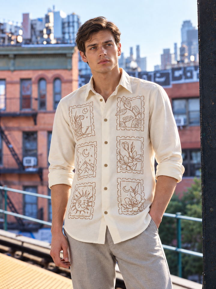 Embroidery: Frame Shirt