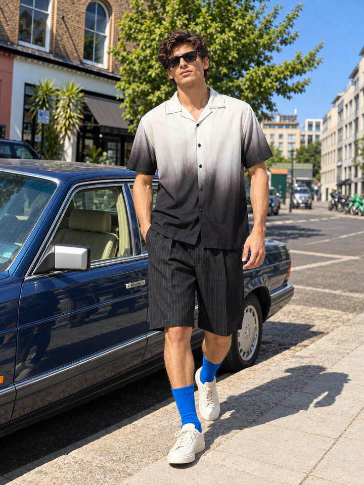 Gradient Cuban Shirt