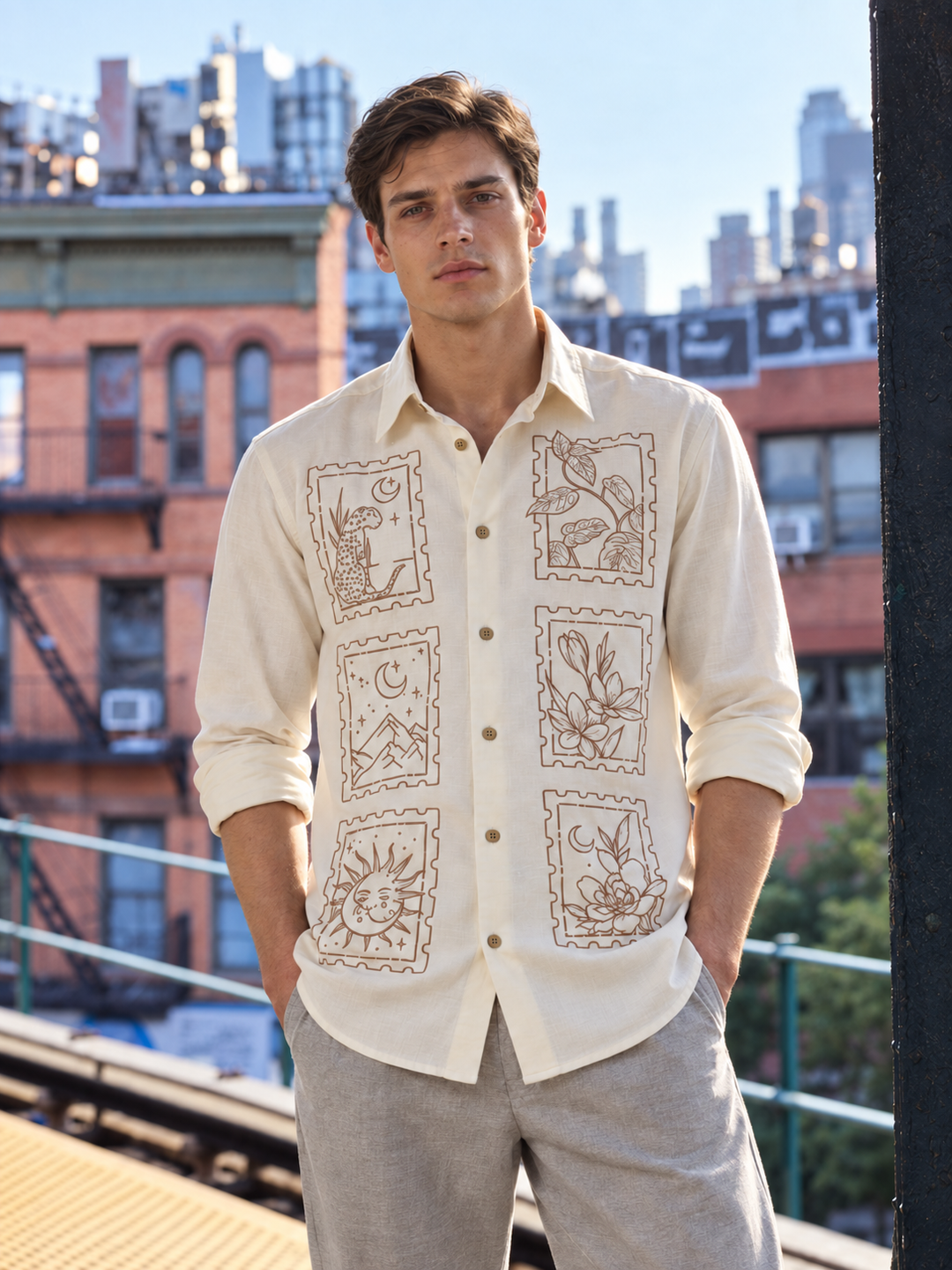 Embroidery: Frame Shirt