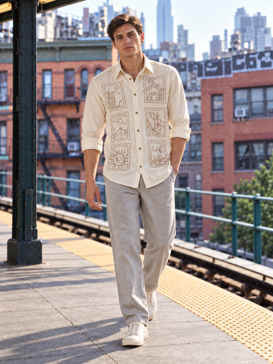 Embroidery: Frame Shirt
