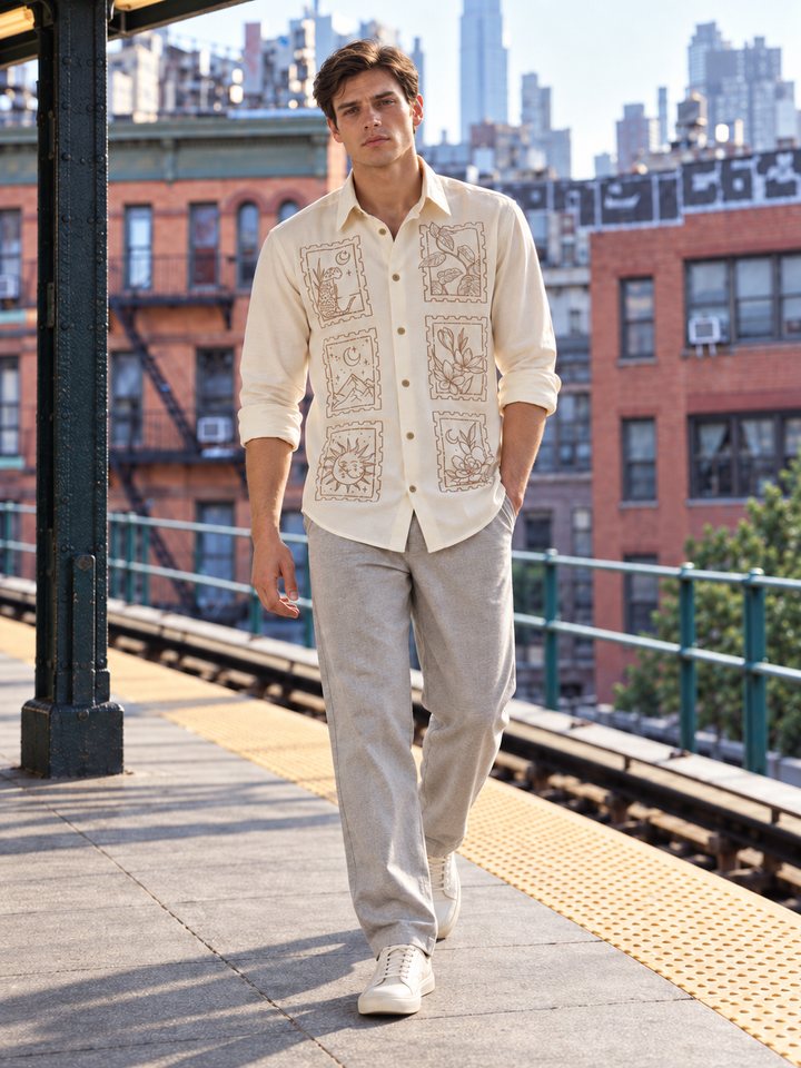 Embroidery: Frame Shirt