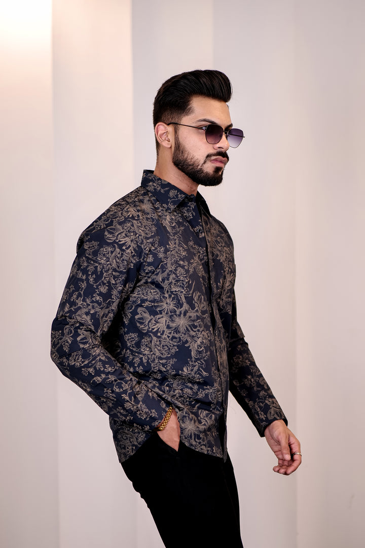 Modern Navy Shirt 5