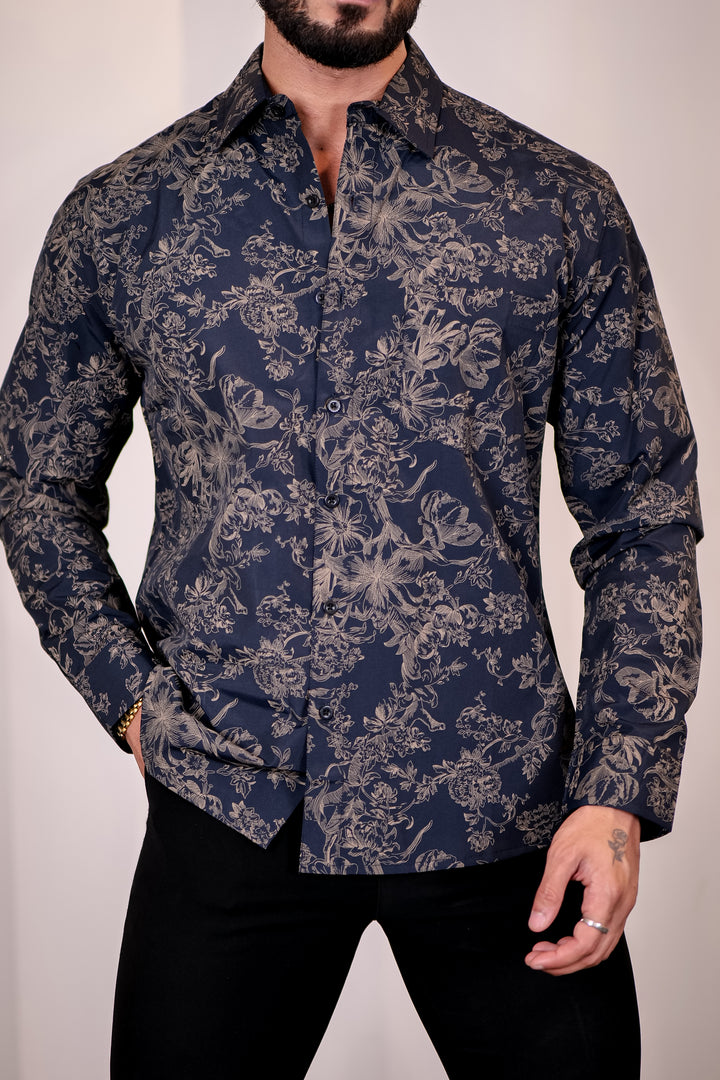 Modern Navy Shirt 7