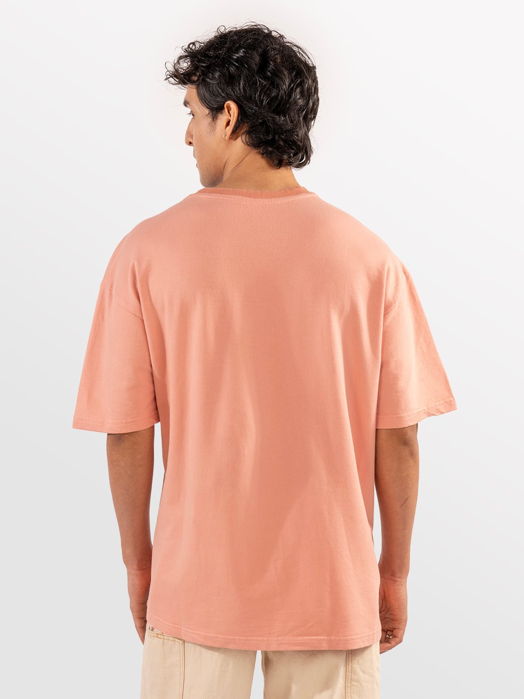 Solids Peach T-shirt 5