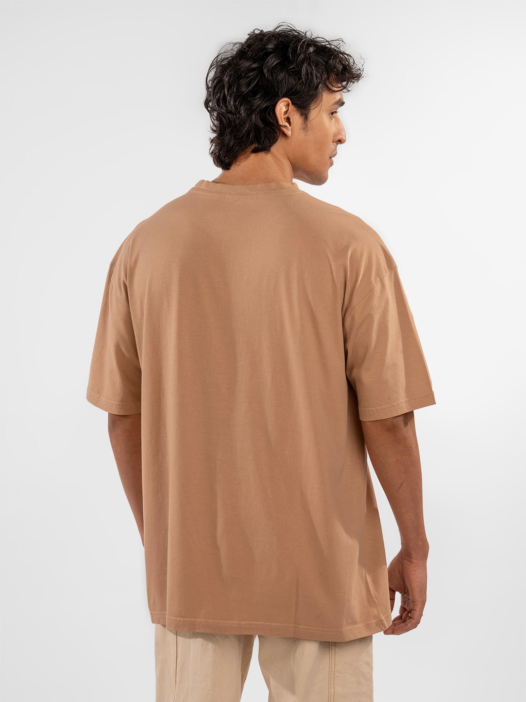 Solids: Beige T-shirt 5