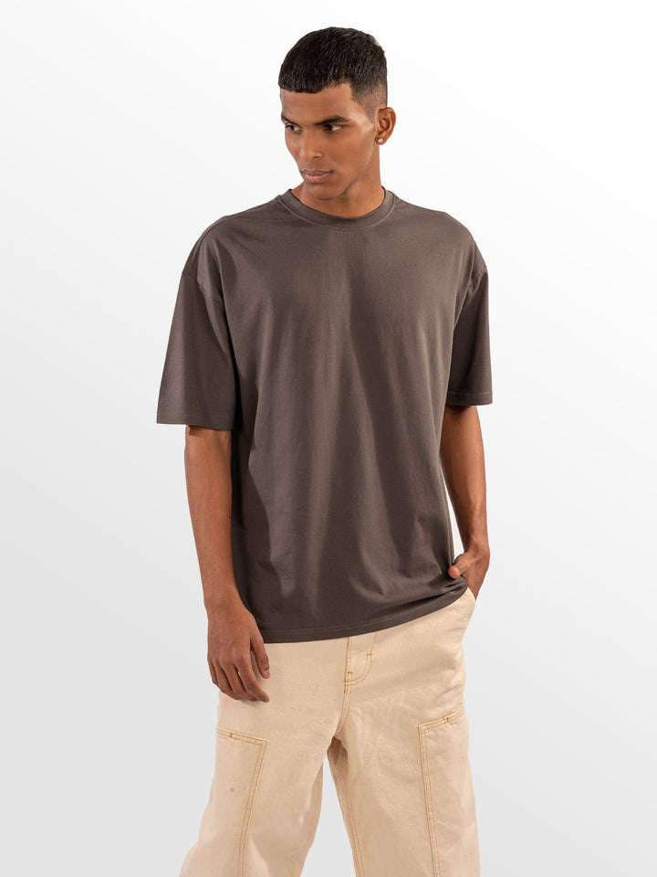 Solids Pearl Grey T-shirt 1