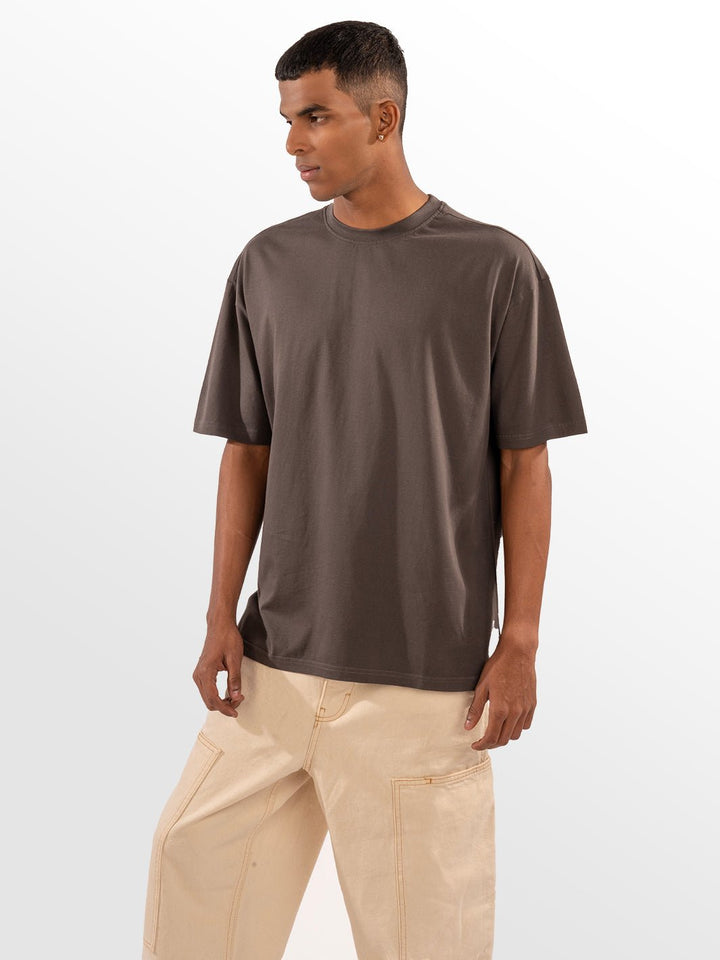 Solids Pearl Grey T-shirt 3