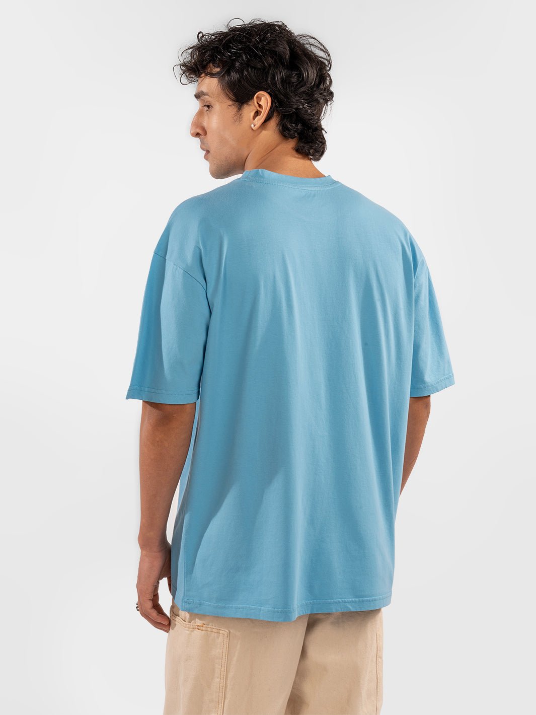 Solids Skly Blue T-shirt 5