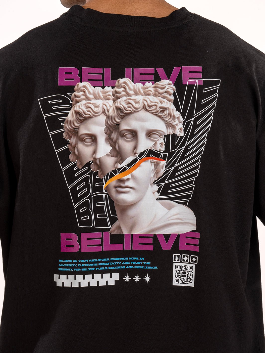 Eszett Believe T-shirt Back 3