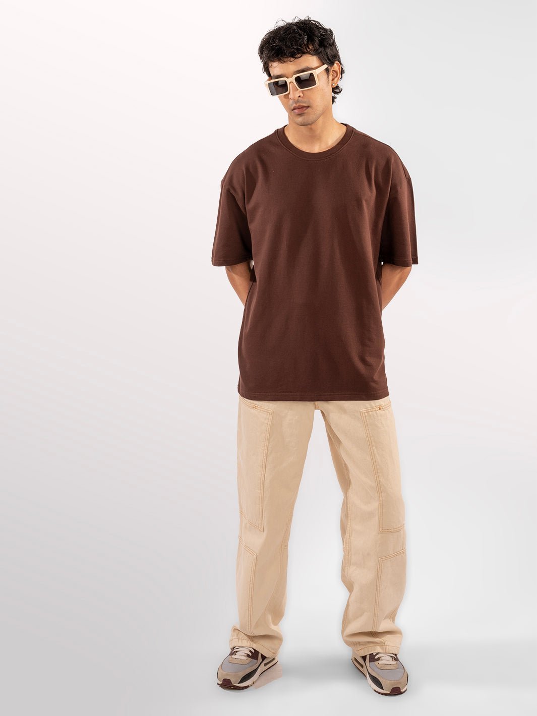 Solids Brown T-shirt 1