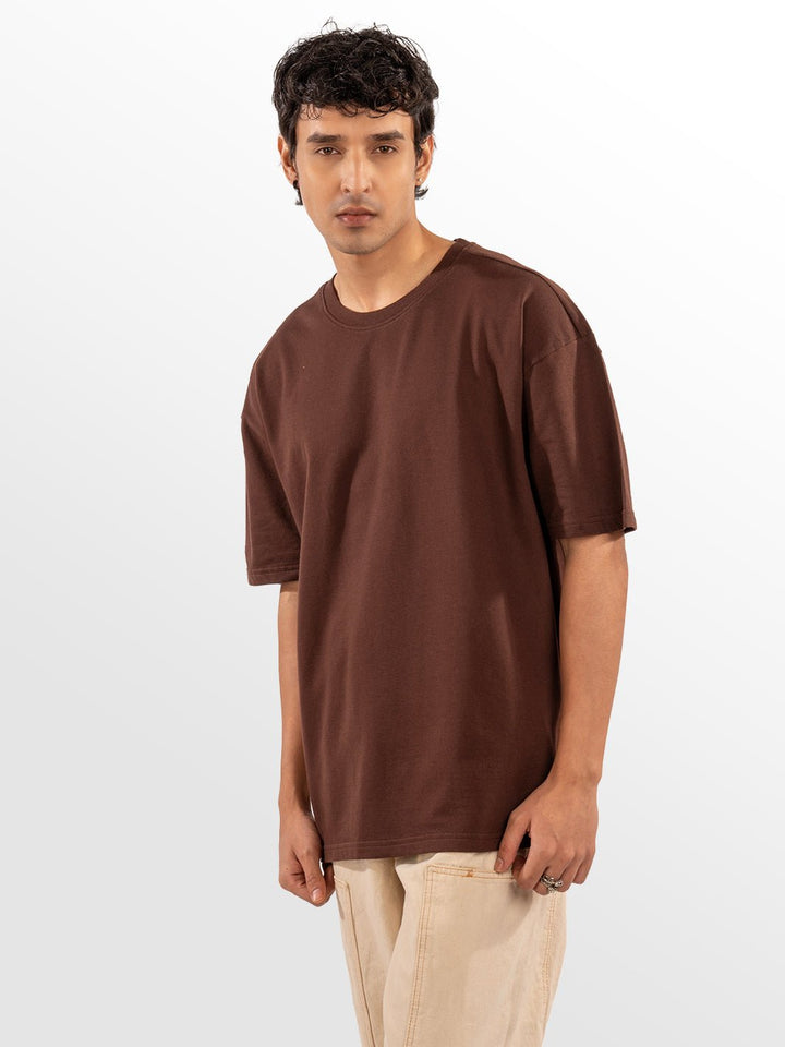 Solids Brown T-shirt 3