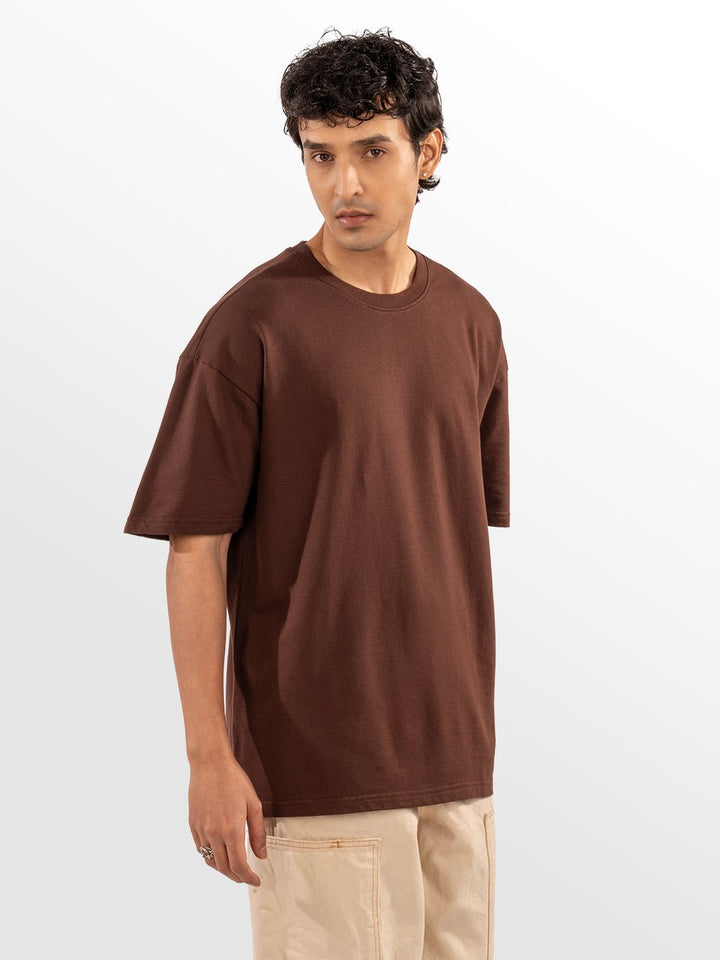 Solids Brown T-shirt 4