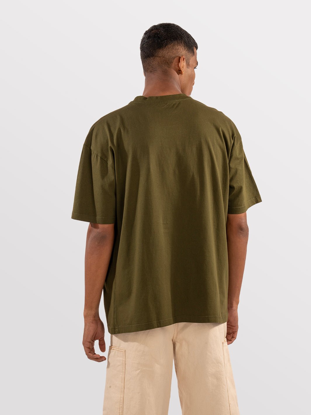 Solids Olive T-shirt 6