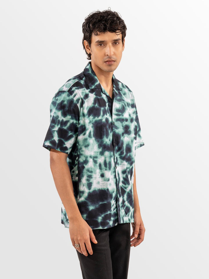 Green Tie-Dye Shirt 3