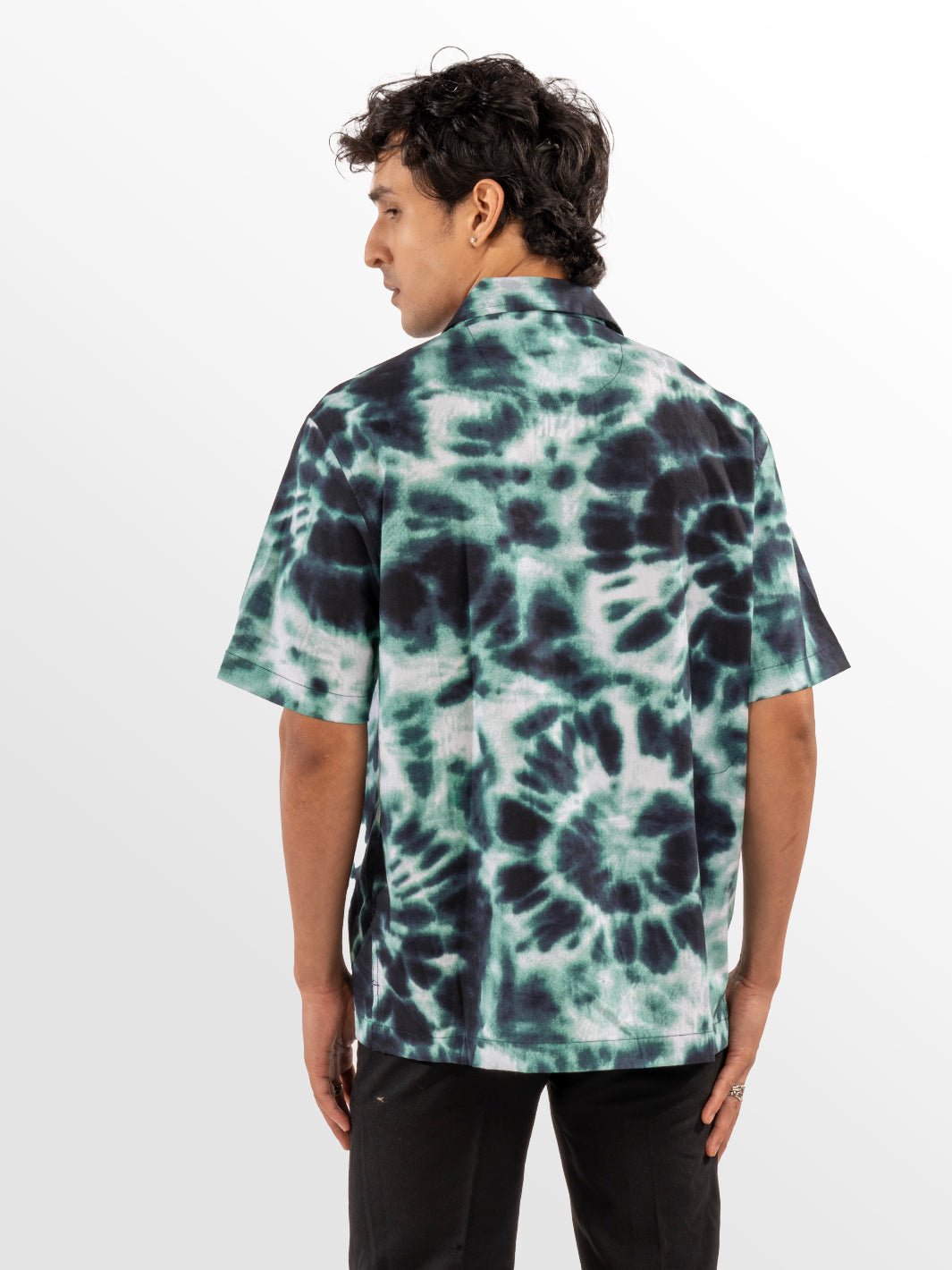 Green Tie-Dye Shirt 4