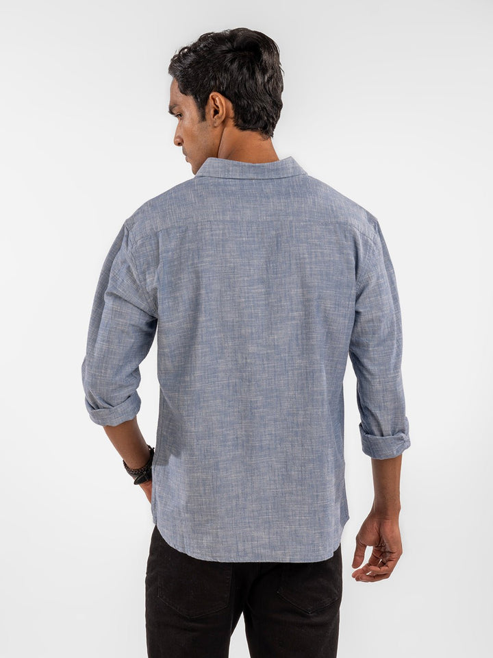 Slub: Blue Shirt 5