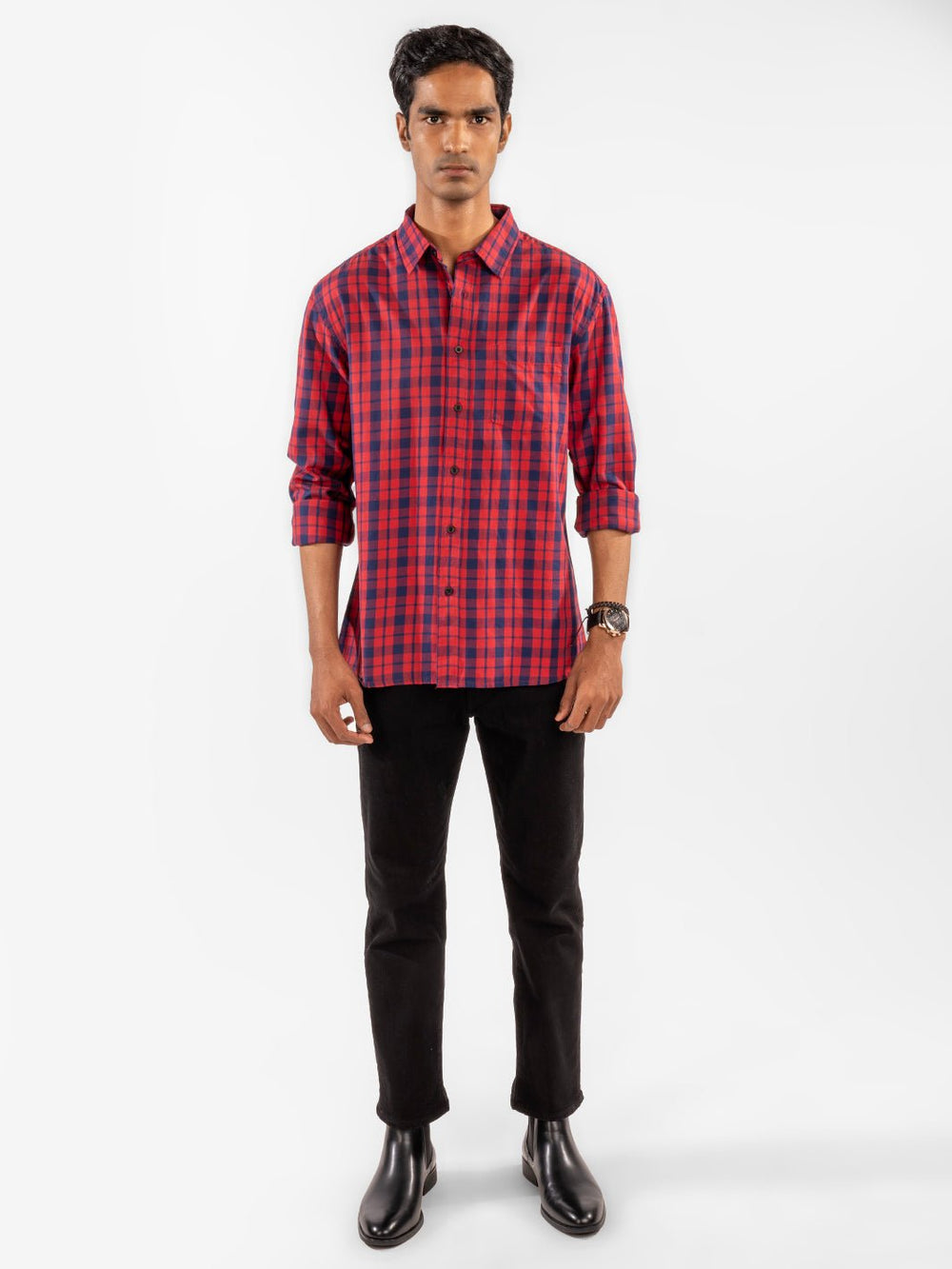 Twill: Red Checks 2