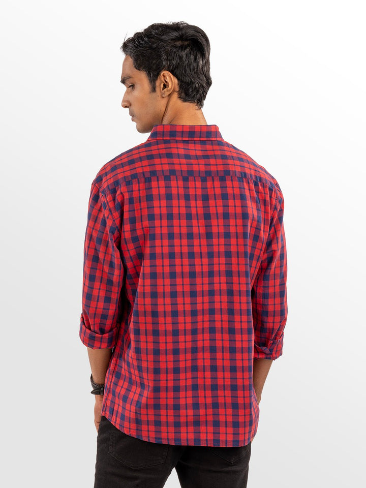 Twill: Red Checks 5