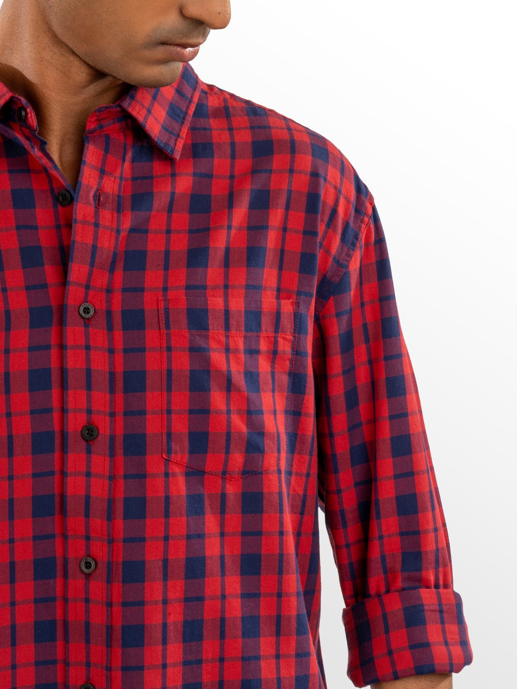 Twill: Red Checks 6