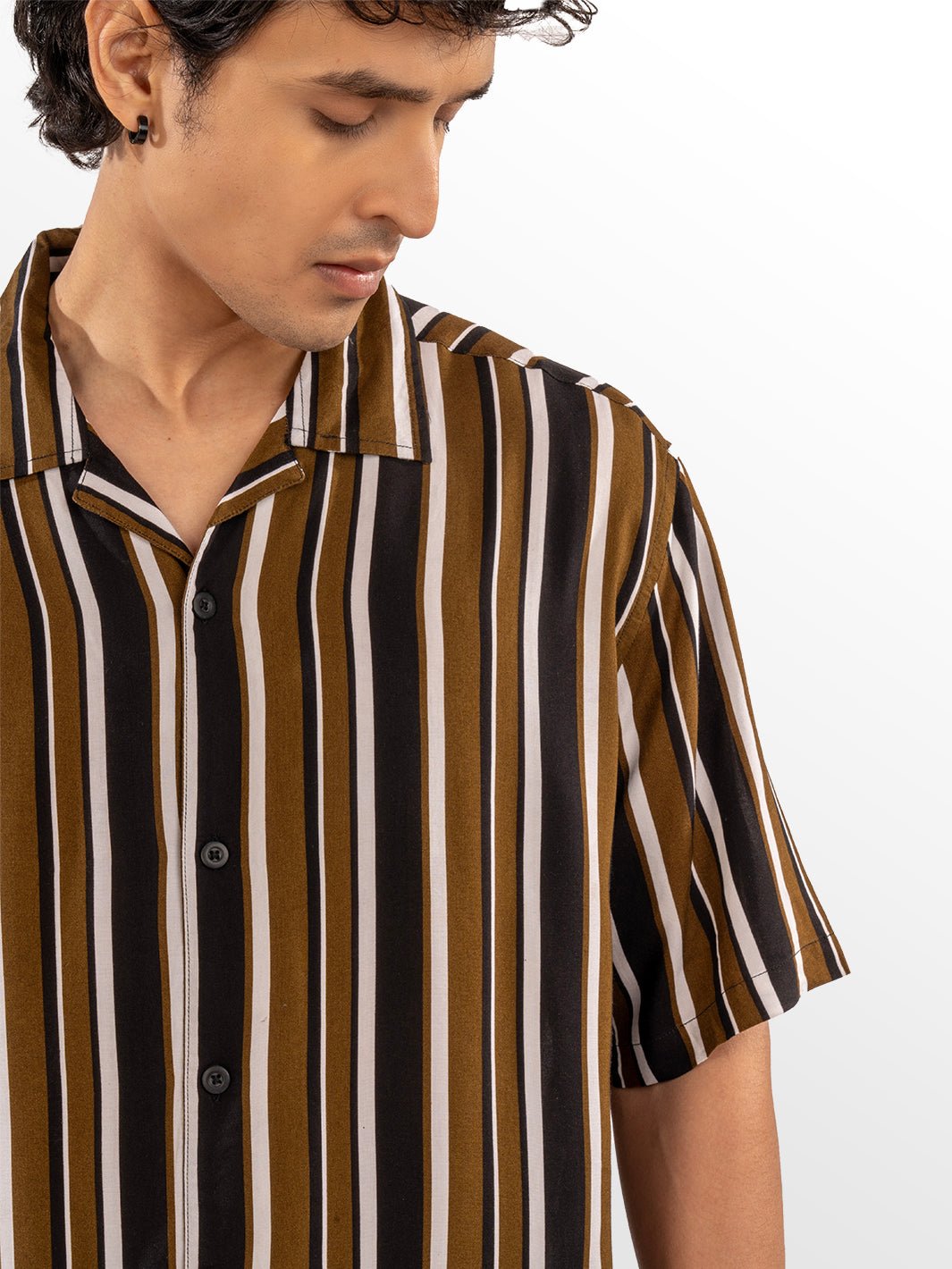 Classic Stripes: Brown & White 6