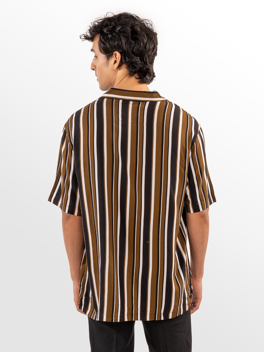 Classic Stripes: Brown & White 5