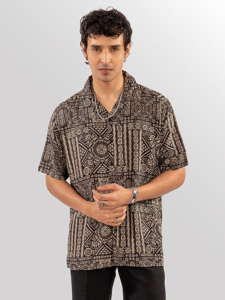 Bandana Print Shirt 1