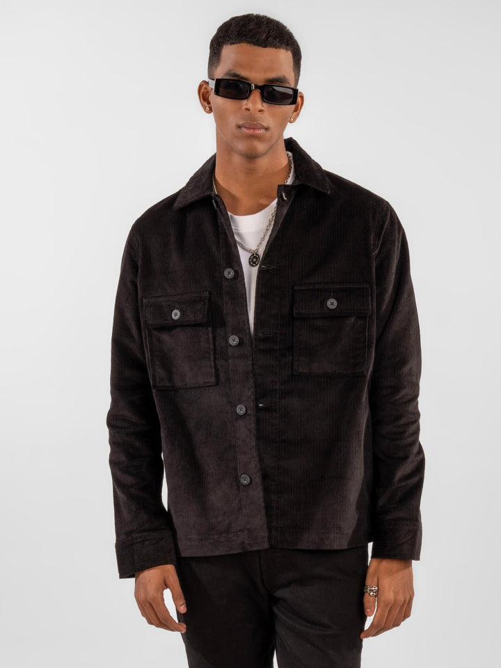 Corduroy: Black front 1