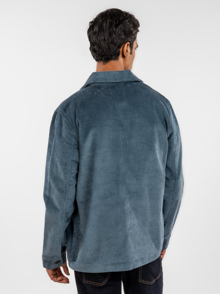 Corduroy: Blue Sapphire back