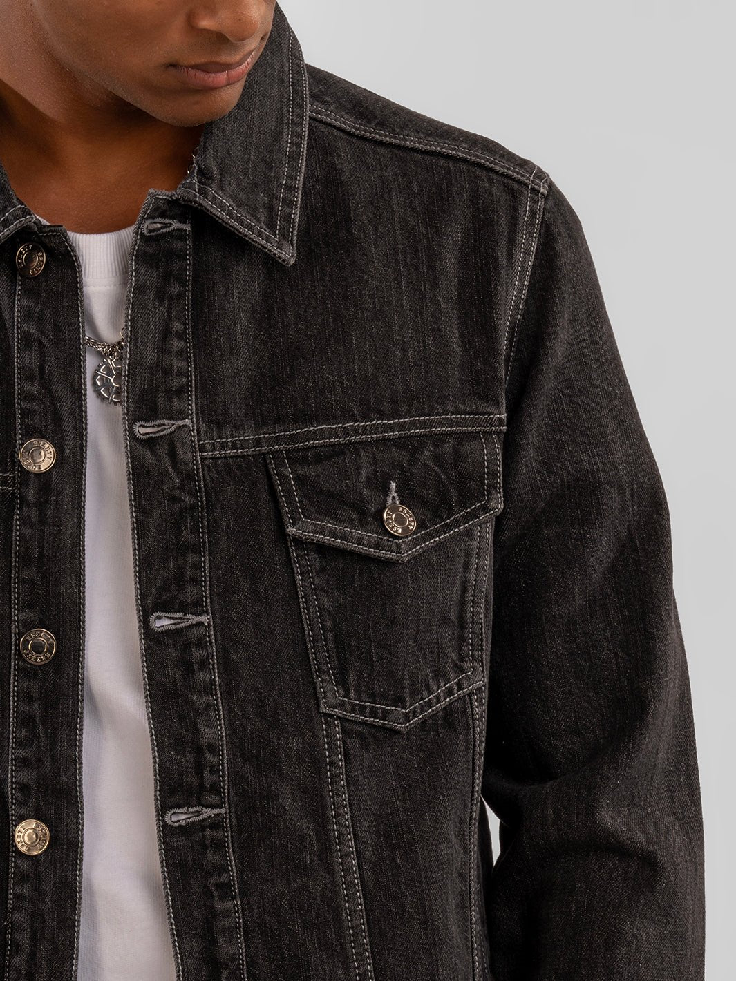 Black Denim Jacket