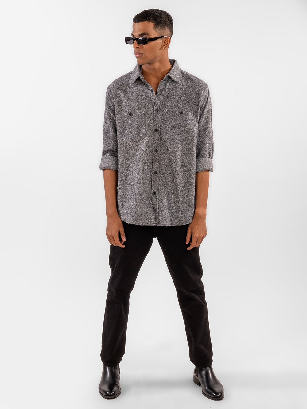 Flannel: Grey Shirt 2