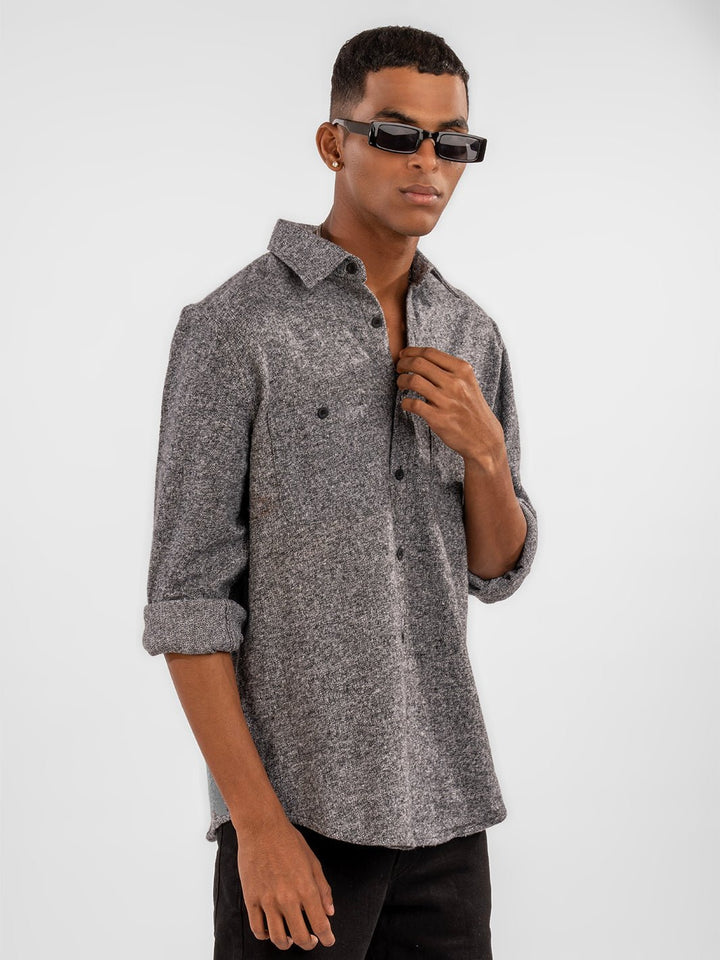 Flannel: Grey Shirt 4