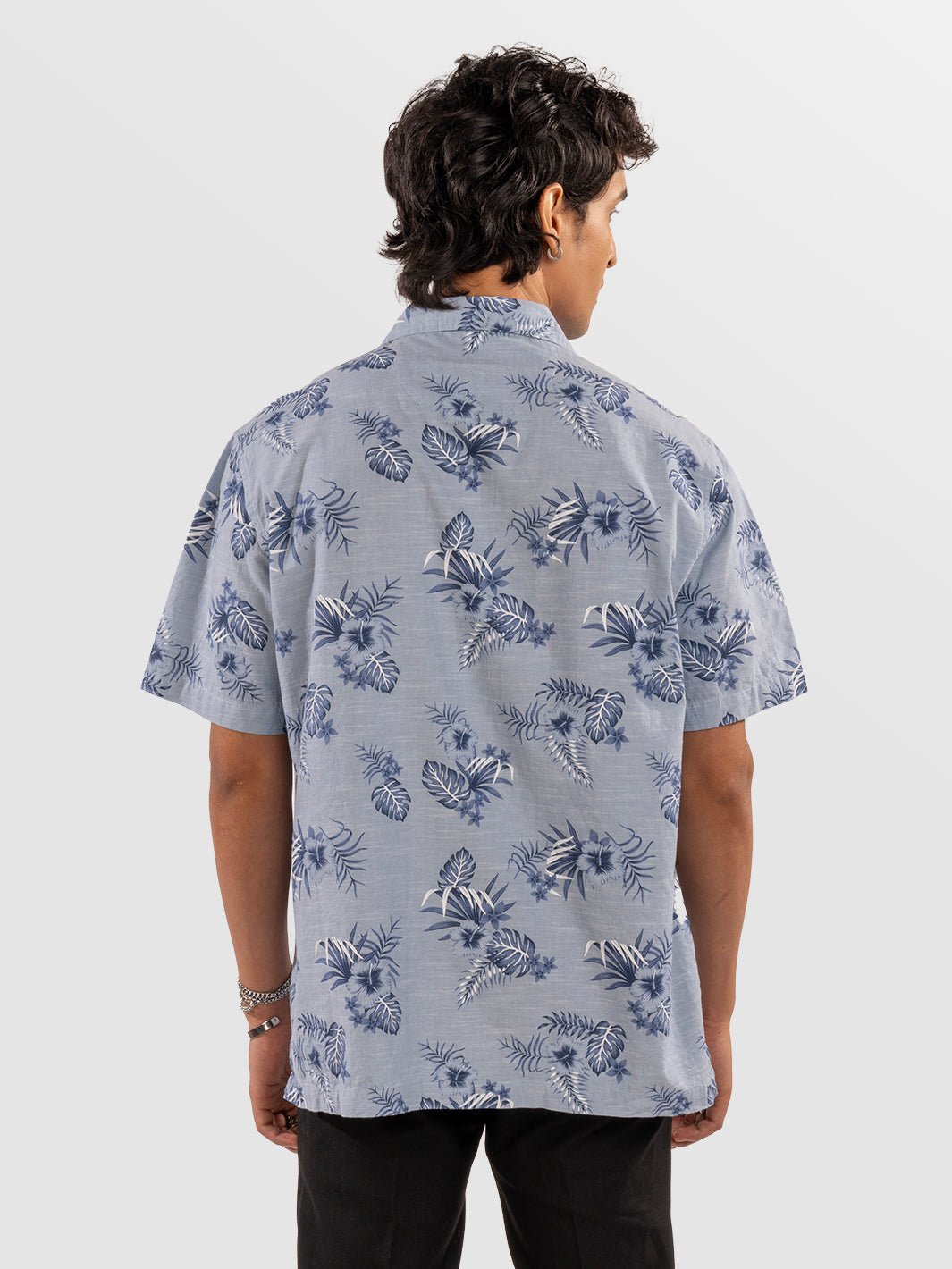 Blue Floral Shirt 4