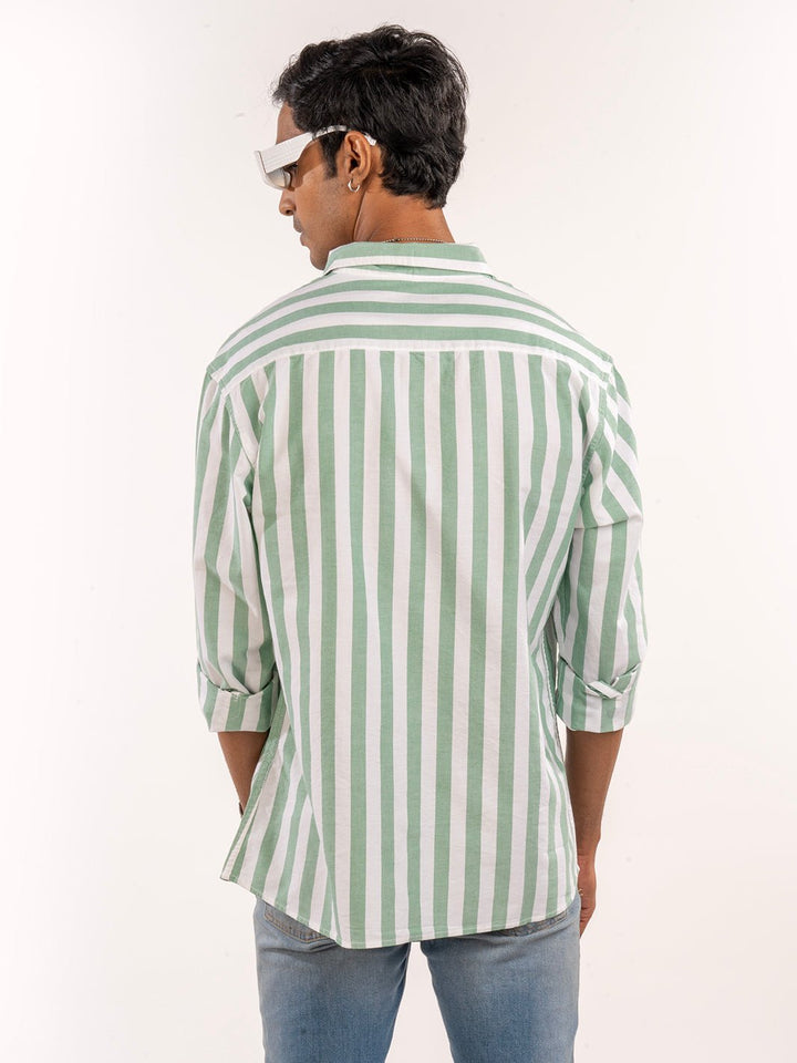 Oxford: Green Stripes 5