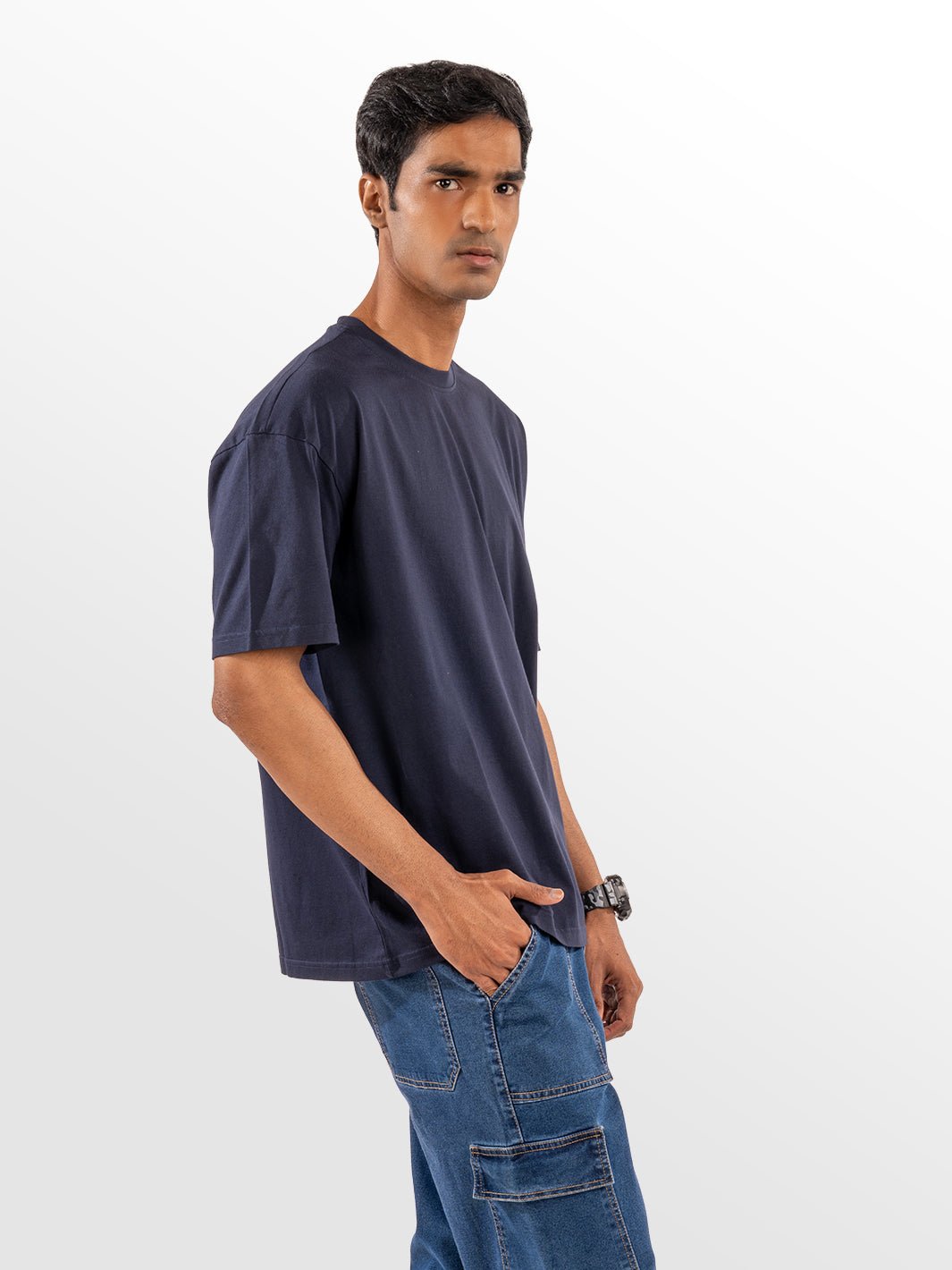 Solids: Navy T-shirt 6